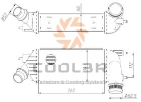 R.D. 16PI0075 - INTERCOOLER CITROEN JUMPY