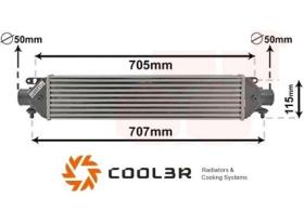 R.D. 103024J83 - INTERCOOLER FIAT BRAVO JTD-ALFA