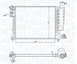 MAGNETI MARELLI BM1834 - RADIADOR CITROEN ZX-XSARA/PEUGEOT