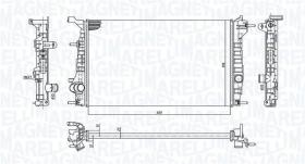 MAGNETI MARELLI BM1992 - RADIADOR RENAULT MEGANE III