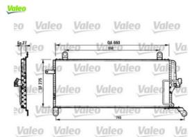 VALEO 817007 - CONDENSADOR FIAT PUNTO