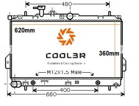 R.D. HY363 - RADIADOR HYUNDAI MATRIX A/T