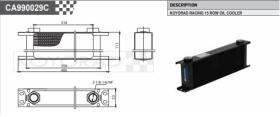 KOYO CA990029C - RADIADOR ACEITE 15ROW-KOYO