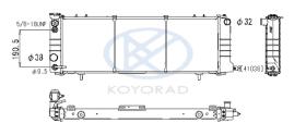 KOYO PL330945 - RADIADOR JEEP CHEROKEE