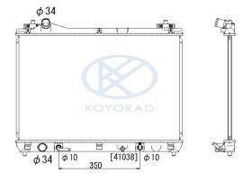 KOYO PL102058 - RADIADOR SUZUKI GRAND VITARA 2.0