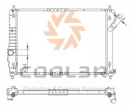 R.D. DW505 - RADIADOR CHEVROLET AVEO