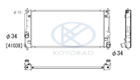 KOYO PL010927 - RADIADOR TOYOTA CELICA 1.8 16V