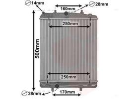 R.D. CT359 - RADIADOR CITROEN C1-PEUGEOT 107-TOYOTA AYGO
