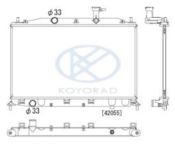 KOYO PL812453 - RADIADOR HYUNDAI ACCENT 1.4-1.6