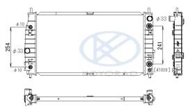 KOYO PL330944 - RADIADOR CHRYSLER LEBARON/300