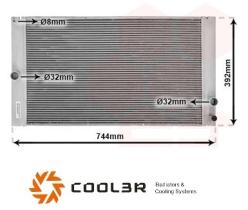 R.D. VO601 - RADIADOR VOLVO C70-C30-S40-V50