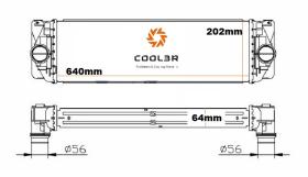 R.D. 1487050 - INTERCOOLER MERCEDES SPRINTER