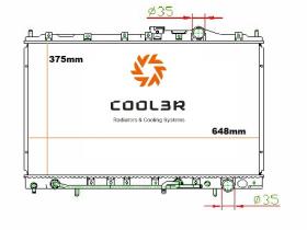 R.D. 1414019 - RADIADOR MITSUBISHI COLT-LANCER A/T