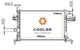 R.D. 145420047 - RADIADOR OPEL CORSA C