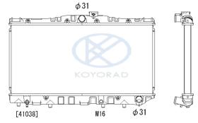 KOYO PA010044 - RADIADOR TOYOTA COROLLA-CARINA