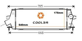 R.D. 106027J81 - INTERCOOLER OPEL VIVARO-RENAULT-NISSAN