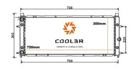 R.D. 109566080 - RADIADOR VW TRANSPORTER T4