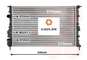 R.D. RT025 - RADIADOR RENAULT MEGANE
