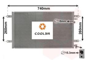 R.D. 101338K8C1S - CONDENSADOR AUDI A6