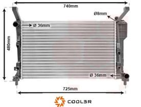 R.D. 105006082 - RADIADOR MERCEDES CLASE A(W169)