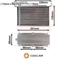 R.D. 106935J81 - INTERCOOLER AUDI A1/A3 - VW