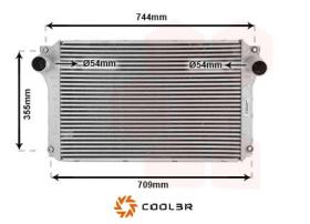 R.D. 108125J81 - INTERCOOLER TOYOTA COROLLA