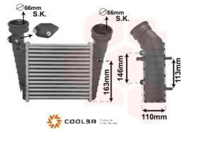 R.D. 109548J85 - INTERCOOLER VW PASSAT-SKODA SUPER B