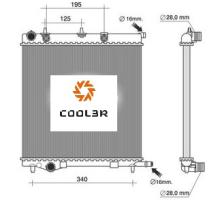 R.D. 1455033 - RADIADOR CITROEN C3-C2/PEUGEOT