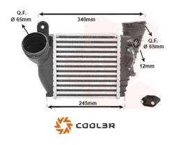 R.D. 101323J82 - INTERCOOLER VW-SEAT-AUDI TDI