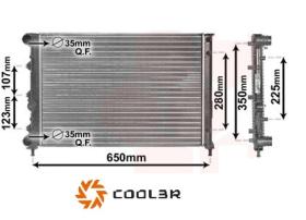 R.D. 10140408A3 - RADIADOR ALFA ROMEO 147 1.6-2.0 16V