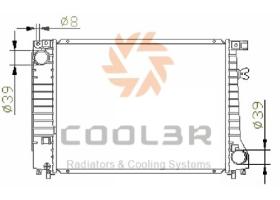 R.D. 102005088 - RADIADOR BMW E30 320-325