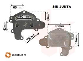 R.D. 1023B3L82 - ENFRIADOR ACEITE PEUGEOT 2008/CITROEN/OPEL