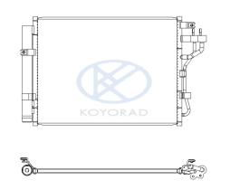 KOYO CD820924 - CONDENSADOR KIA PICANTO `11