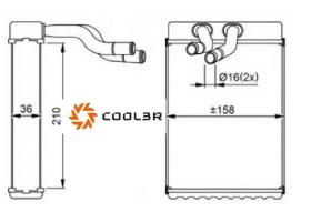 R.D. 104062N81 - CALEFACTOR HYUNDAI H1