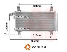 R.D. 104519K8C1S - CONDENSADOR MAZDA 6