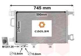 R.D. 105003K8C3 - CONDENSADOR MERCEDES W203 CLASE C