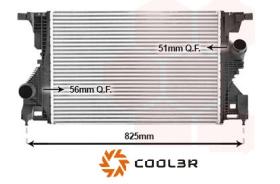 R.D. 1050C2J81 - INTERCOOLER MERCEDES W177-W247