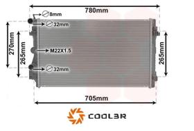 R.D. 106732081 - RADIADOR SEAT IBIZA-VW POLO