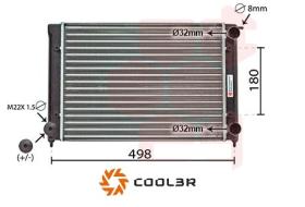 R.D. 109534082 - RADIADOR VW GOLF II 1.8 16V