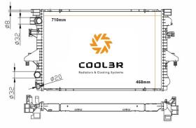 R.D. 1441050 - RADIADOR VW TRANSPORTER-MULTIVAN