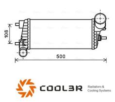 R.D. 1032C1J81 - INTERCOOLER FORD FOCUS TDCI ´11-