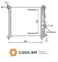 R.D. 105546085 - RADIADOR OPEL MERIVA B A/T