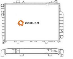 R.D. 16PA1066 - RADIADOR MERCEDES W202 250TD