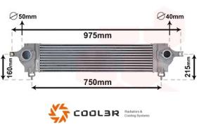 R.D. 16PI0084 - INTERCOOLER NISSAN QASHQAI DCI