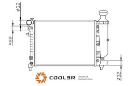 R.D. 145550022 - RADIADOR CITROEN SAXO-PEUG.106