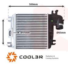 R.D. TO455 - INTERCOOLER TOYOTA HILUX KUN25-26