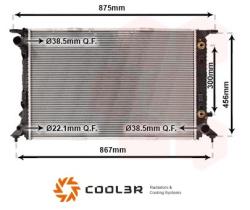 R.D. 10133708A2 - RADIADOR AUDI A4