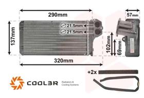 R.D. PE557 - CALEFACTOR PEUGEOT 307