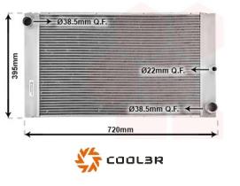 R.D. 102023081 - RADIADOR BMW 5 (E60)