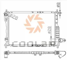 R.D. 10250108A1 - RADIADOR DAEWOO MATIZ 0.8/1.0